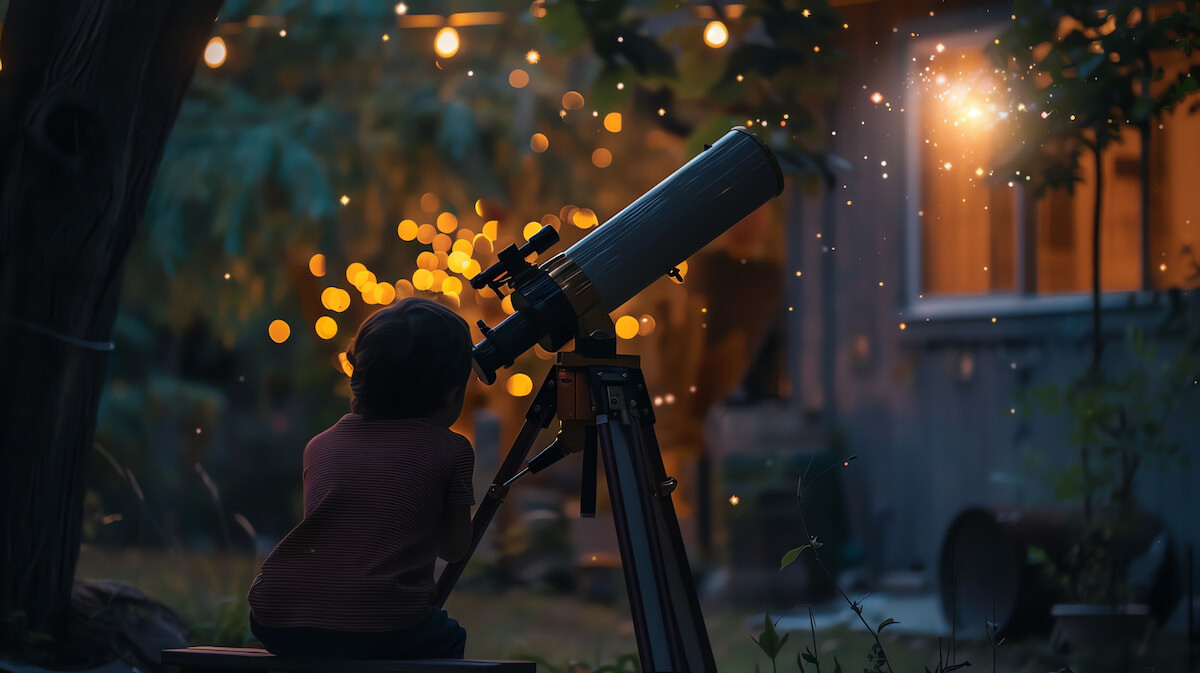 Come organizzare una notte di astronomia nel giardino