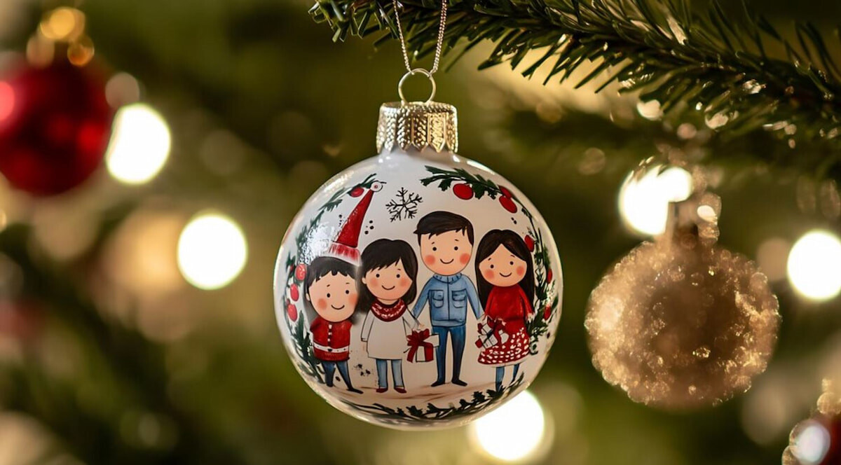 Palline di Natale personalizzate: un'attività per tutta la famiglia