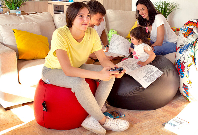 Pouf sgabello