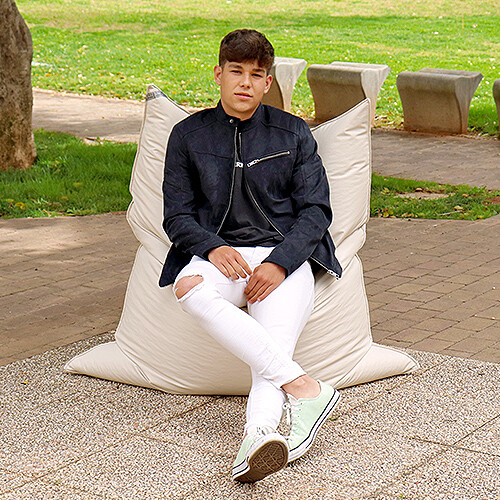 Big Pouf da esterno per giardini e terrazze Happers Big Pouf da Esterno