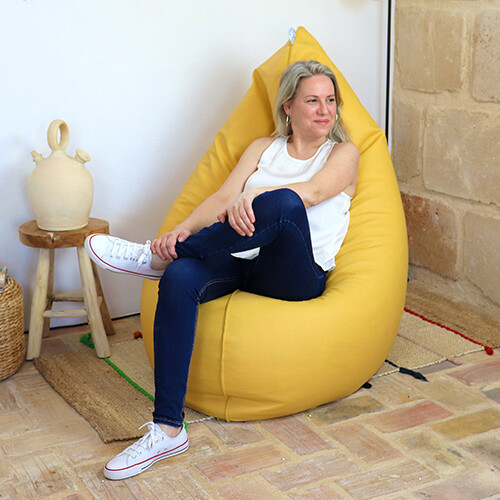 Poltrona Sacco Relax Similpelle