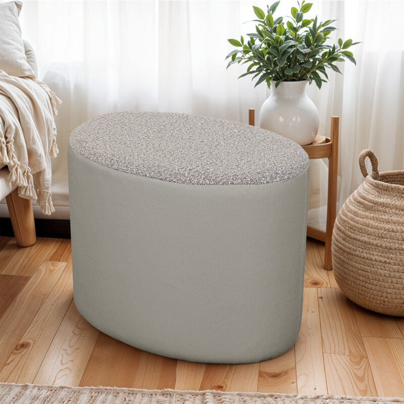 Pouf Ovale Teddy | Happers.it Pouf Ovale Teddy