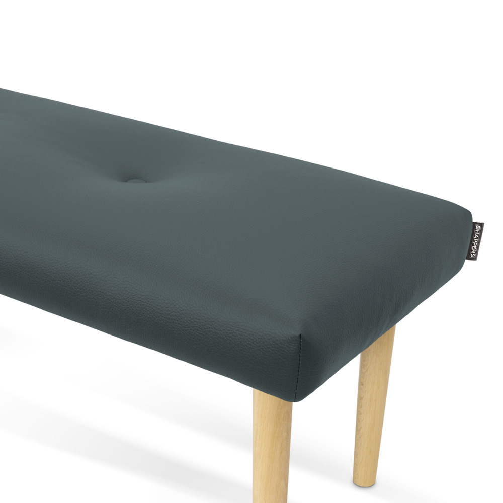 Banqueta de Madera de Pino Antracita (2)