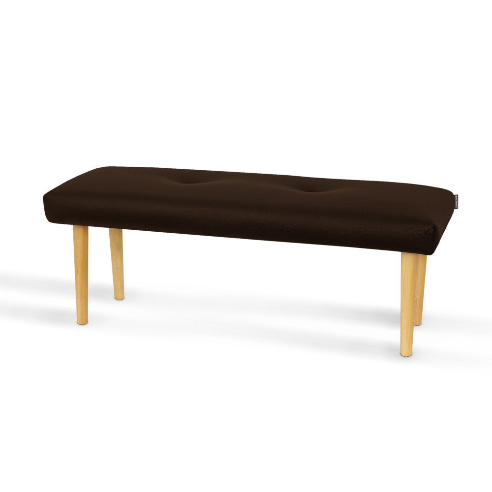 Banqueta de Madera de Pino Chocolate ()