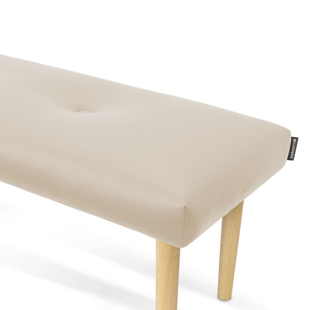 Banqueta de Madera de Pino Hielo (2)