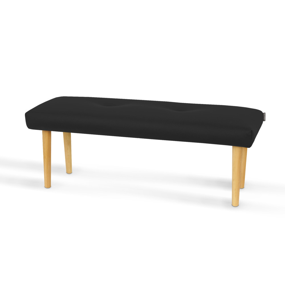 Banqueta de Madera de Pino Negro ()