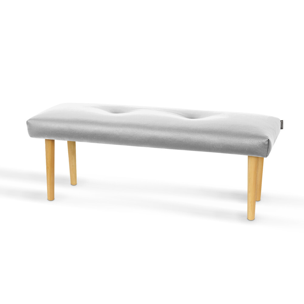 Banqueta de Madera de Pino Plata ()