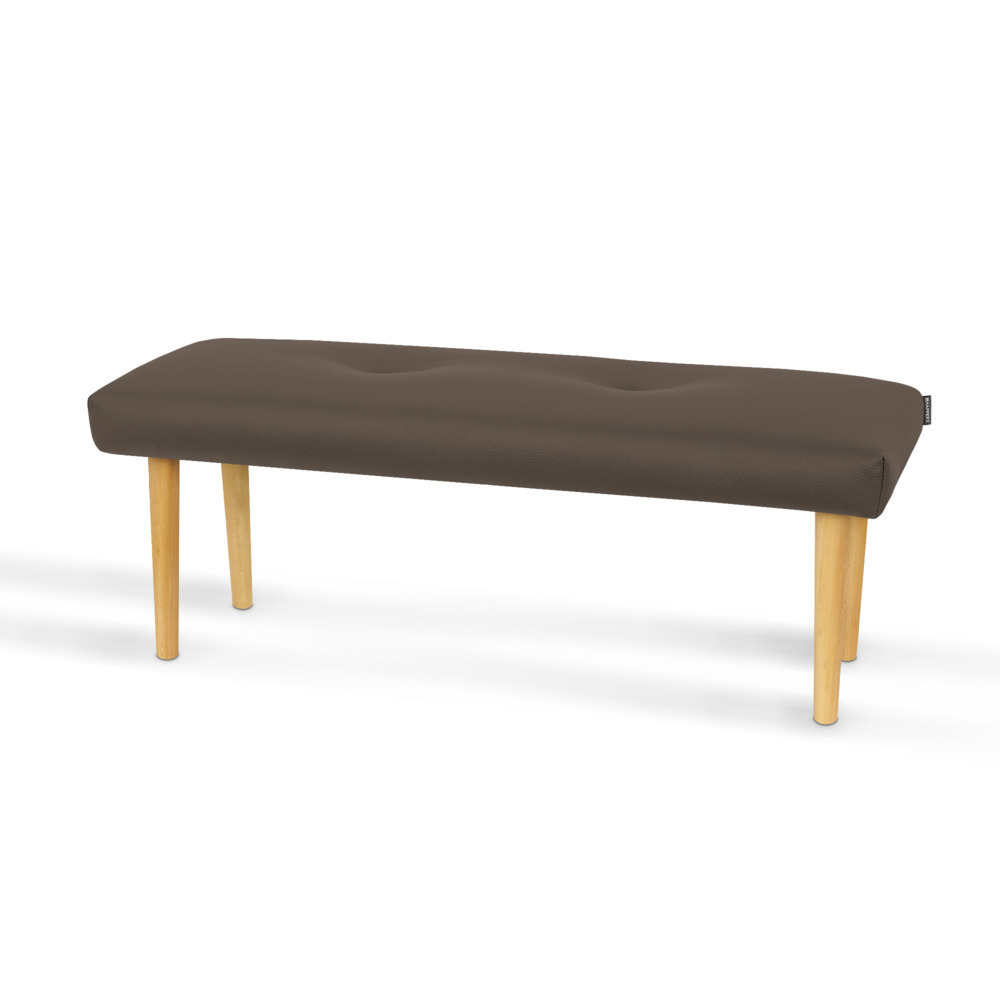Banqueta de Madera de Pino Taupe ()