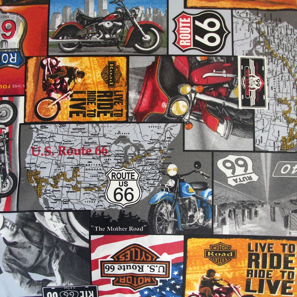 Big Pouf stampati Route 66 Happers (3)