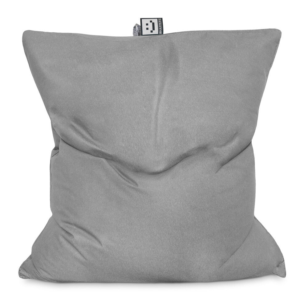 Big Pouf Naylim Opaco da interni o esterni Grigio Chiaro ()