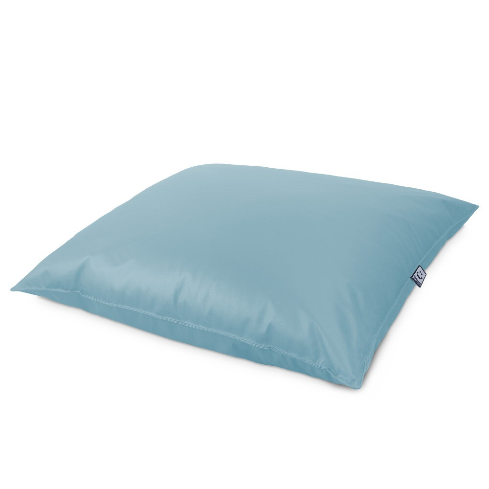 Big Pouf Similpelle Celeste (4)