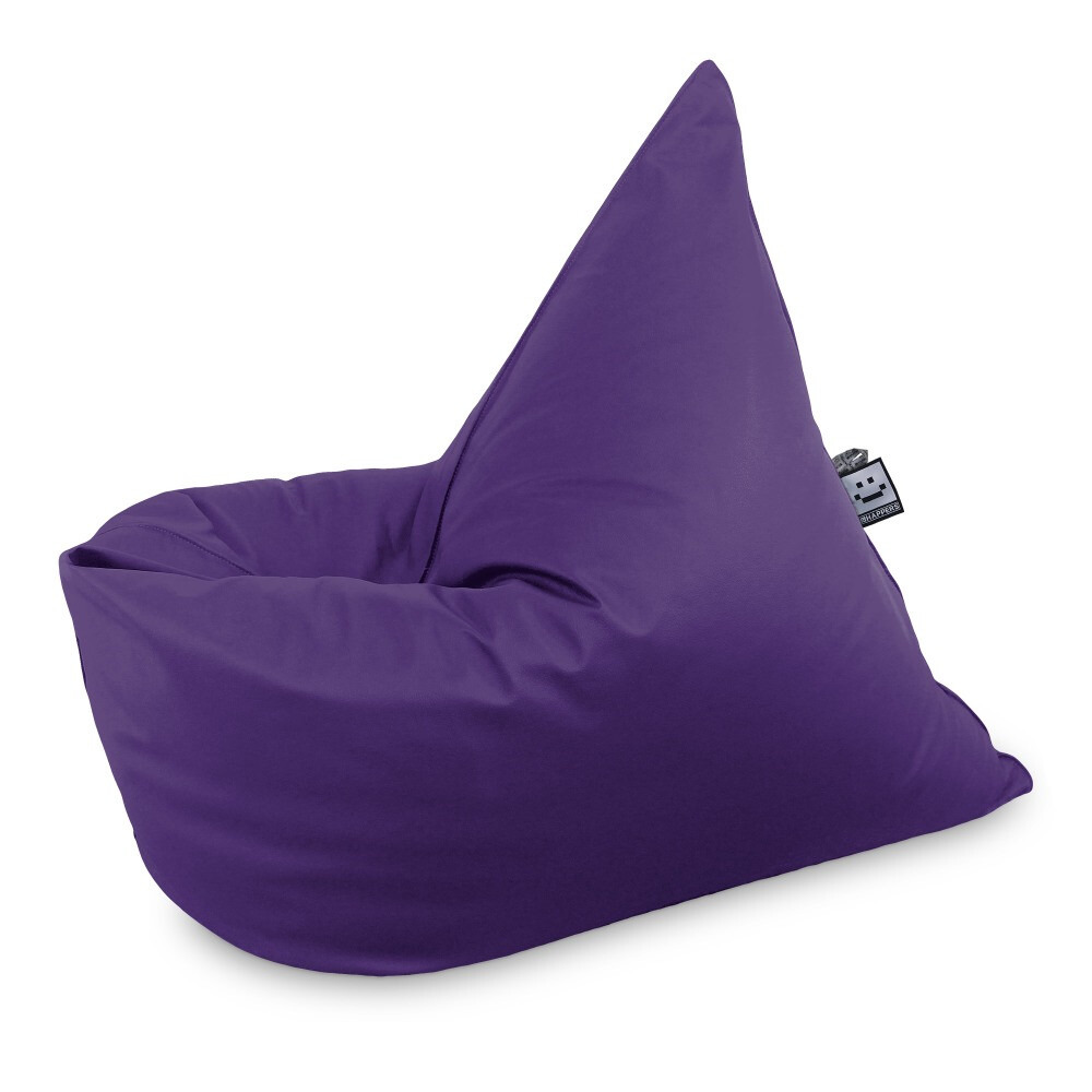 Big Pouf Similpelle Lilla (3)