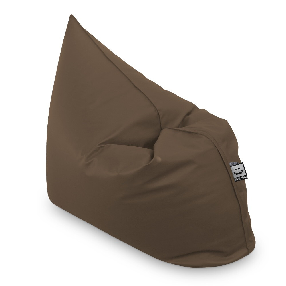 Big Pouf Similpelle Marrone (2)