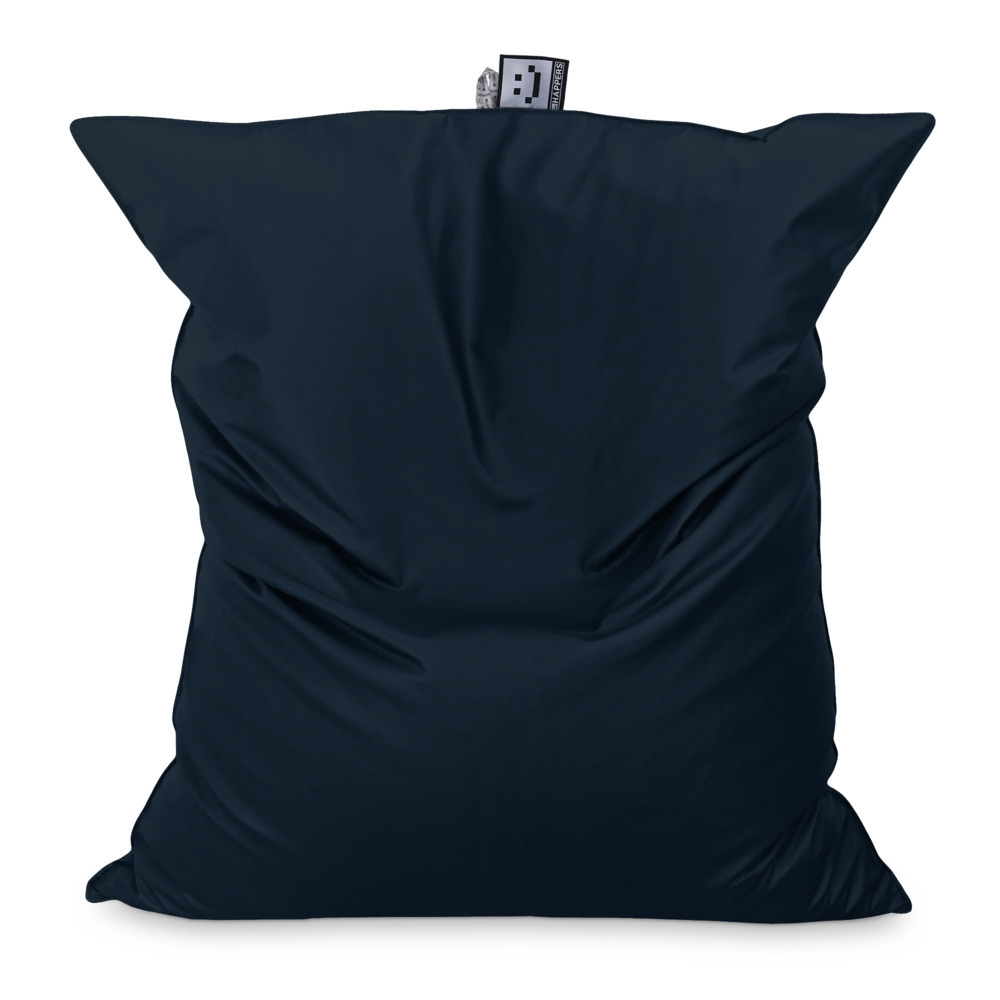 Big Puff Polipiel para Exterior o Interio Azul Oscuro ()
