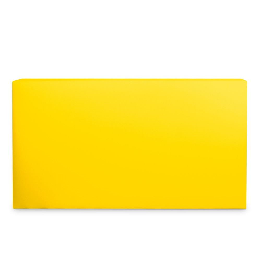 Cabecero de Cama Amarillo Tapizado (1)