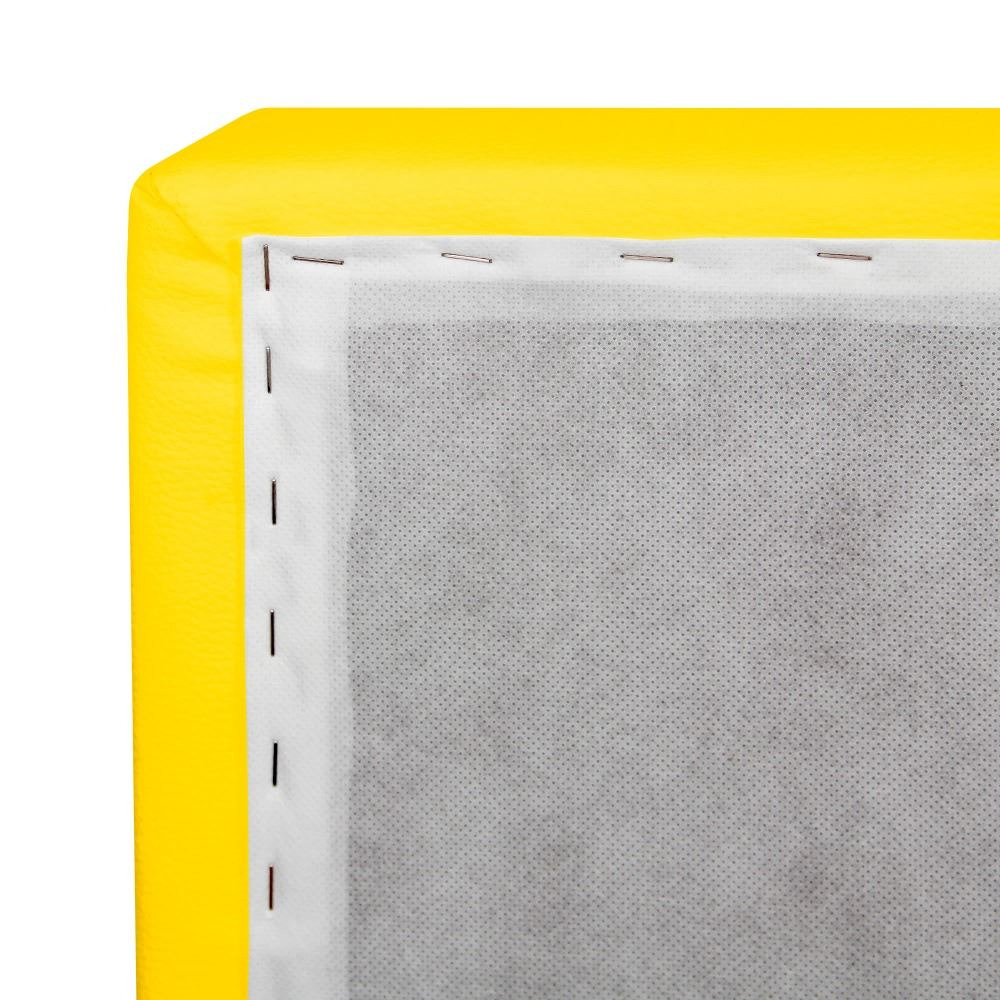 Cabecero de Cama Amarillo Tapizado (4)