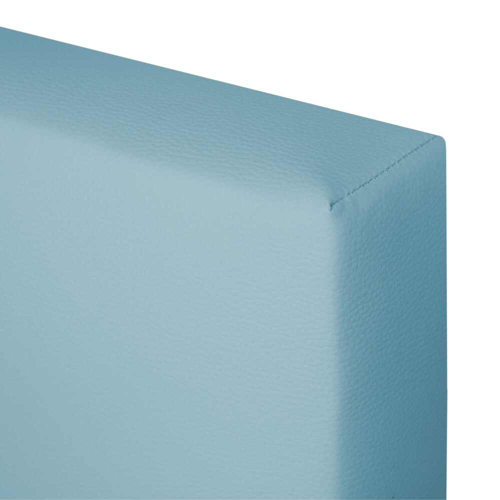 Cabecero de Cama Azul Cielo Tapizado (3)