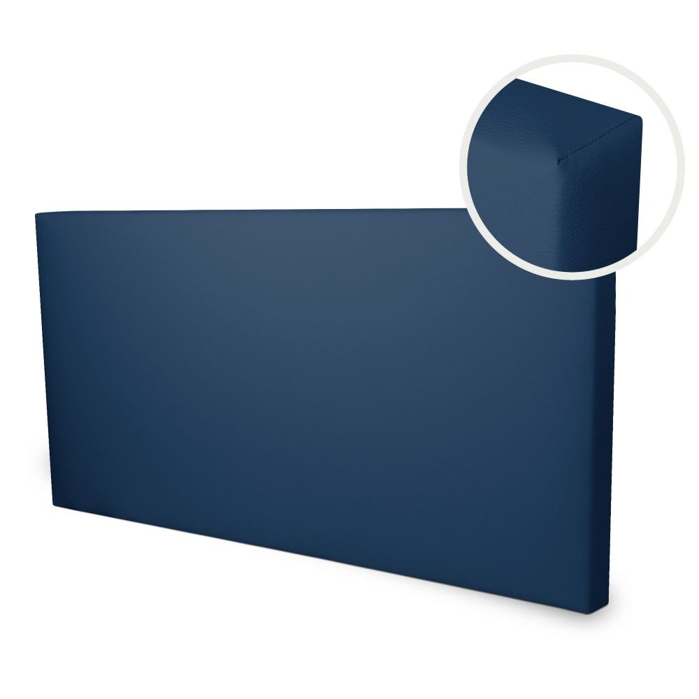 Cabecero de Cama Azul Tapizado (2)