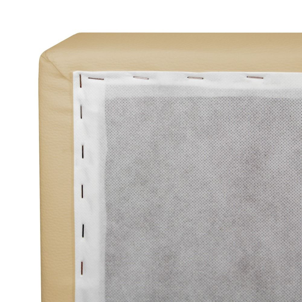Cabecero de Cama Beige Tapizado (4)