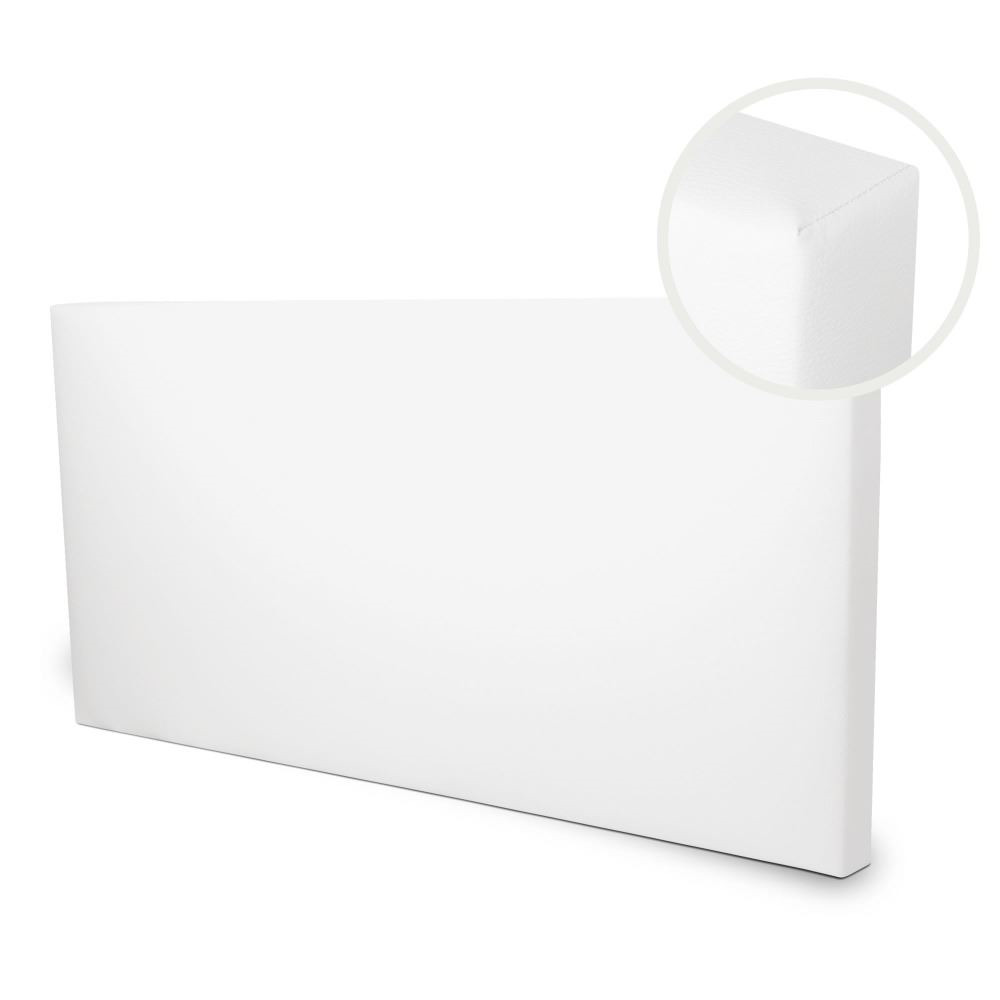 Cabecero de Cama Blanco Tapizado (2)