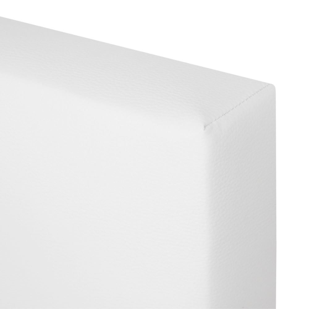 Cabecero de Cama Blanco Tapizado (3)