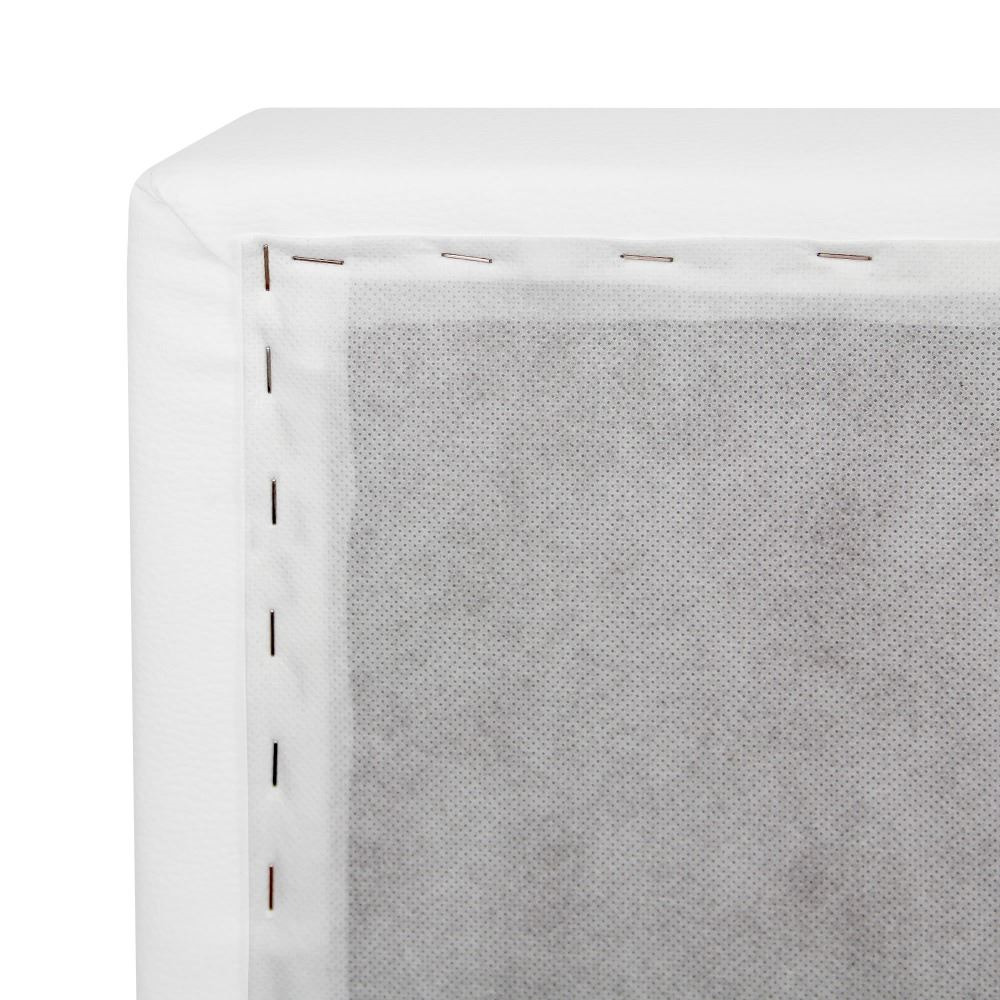 Cabecero de Cama Blanco Tapizado (4)