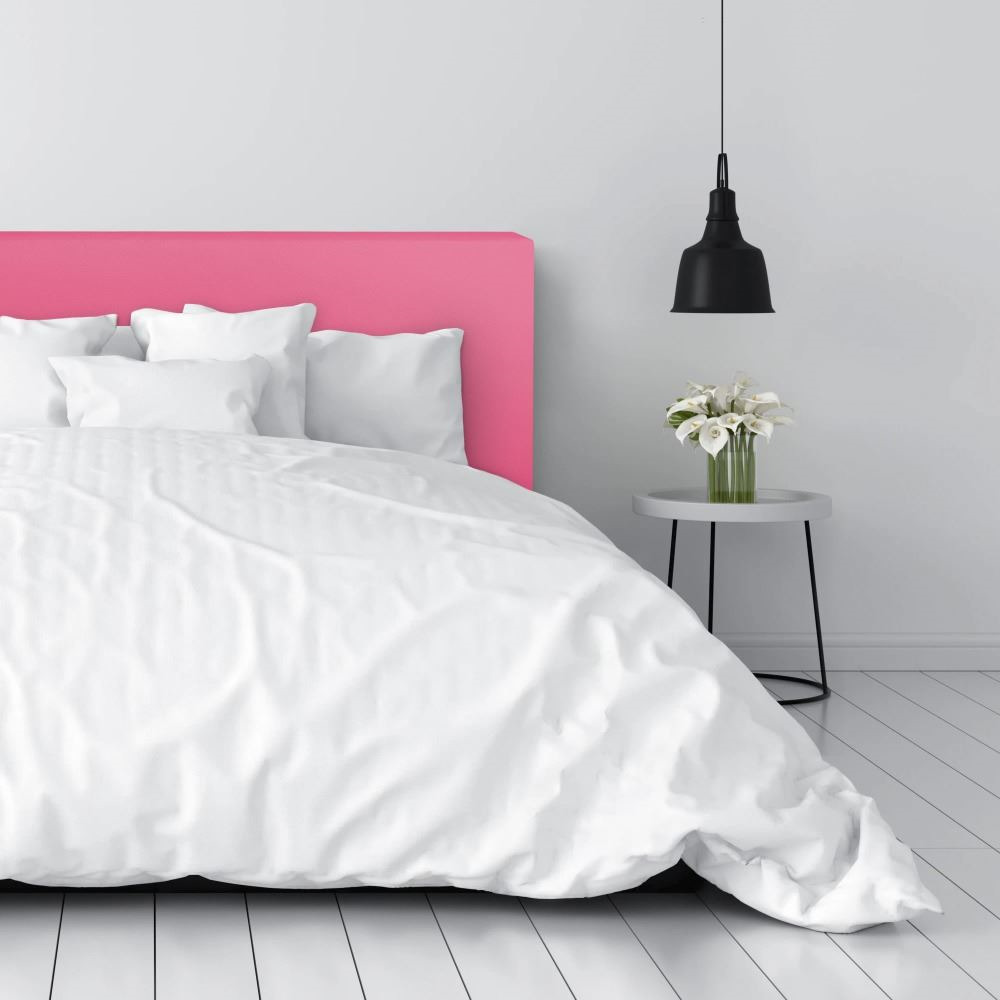 Cabecero de Cama Fucsia Tapizado ()