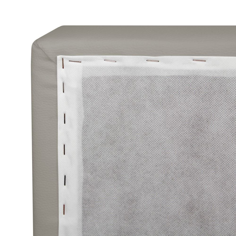 Cabecero de Cama Gris Claro Tapizado (4)