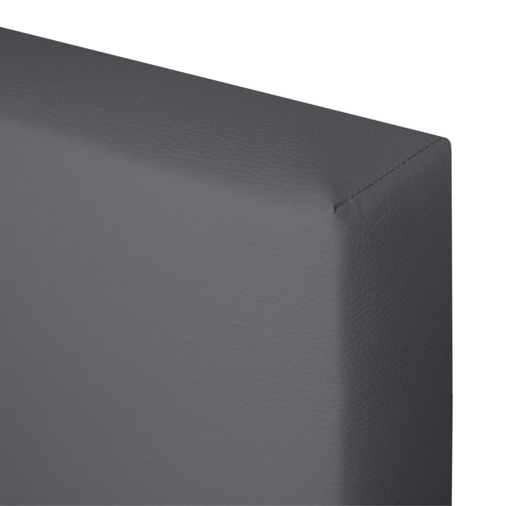 Cabecero de Cama Gris Tapizado (3)
