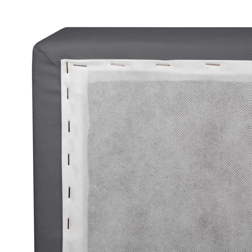 Cabecero de Cama Gris Tapizado (4)