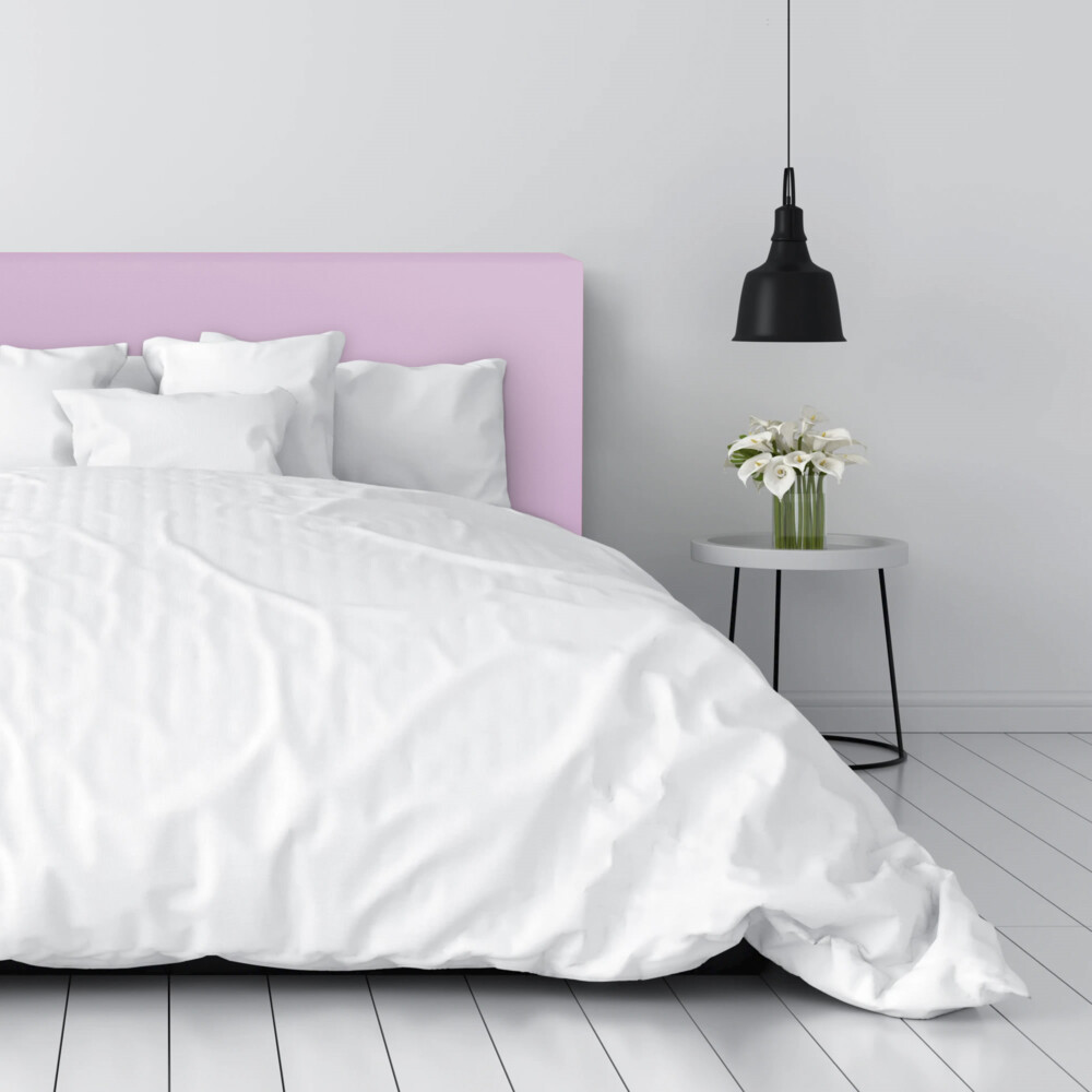 Cabecero de Cama Lavanda Tapizado ()
