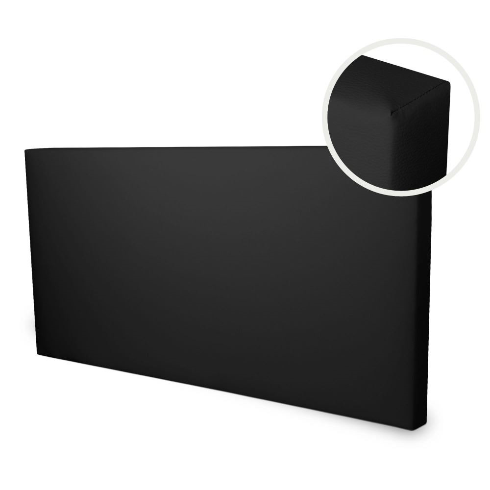 Cabecero de Cama Negro Tapizado (2)