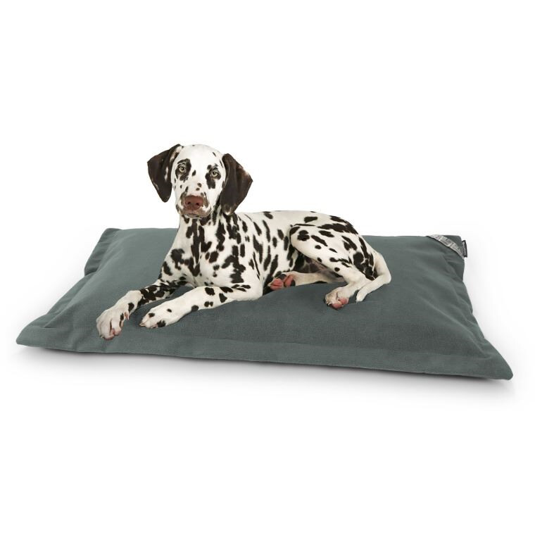 Cama para Perros Grandes, Tejido Aquaclean y Antimanchas en Color Gris. (2)