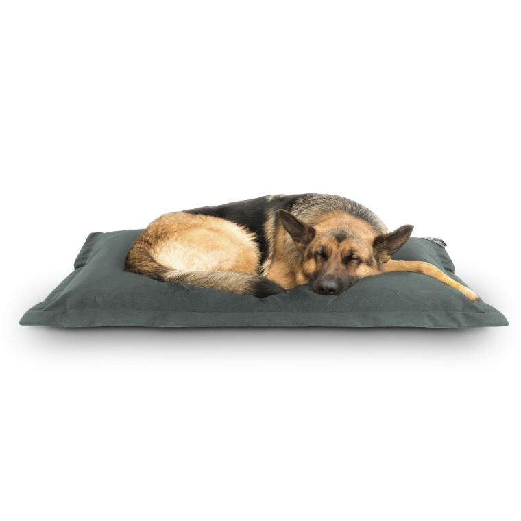 Cama para Perros Grandes, Tejido Aquaclean y Antimanchas en Color Gris. (2)