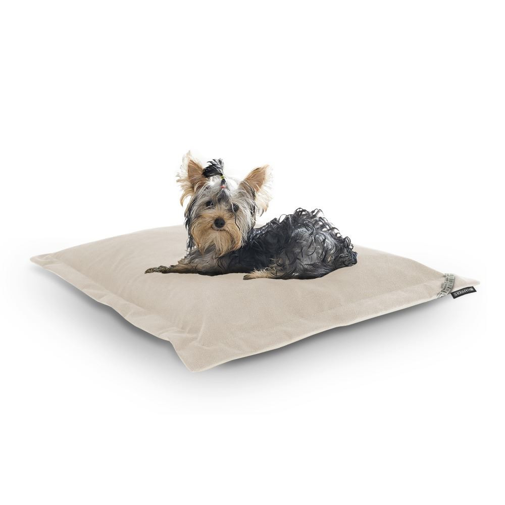 Cama para Perros o Gatos, Tejido Aquaclean y Antimanchas en Color Crudo. ()