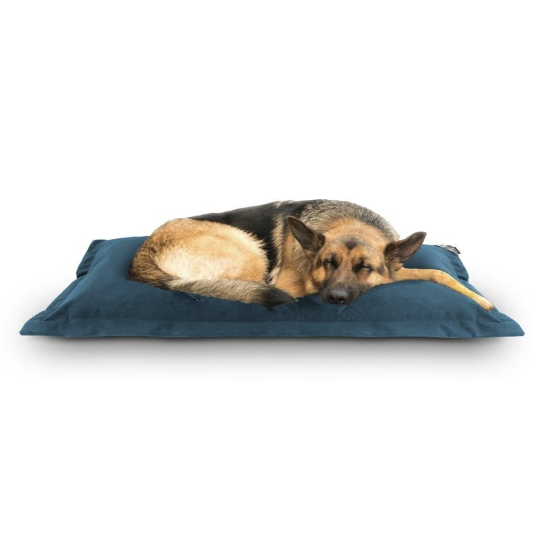 Cama para Perros o Gatos, Tejido Aquaclean y Antimanchas en Color Glaciar. (2)