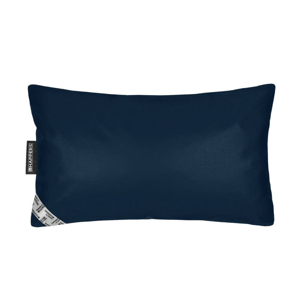 Cuscino in similpelle per esterni Blu scuro Happers (1)