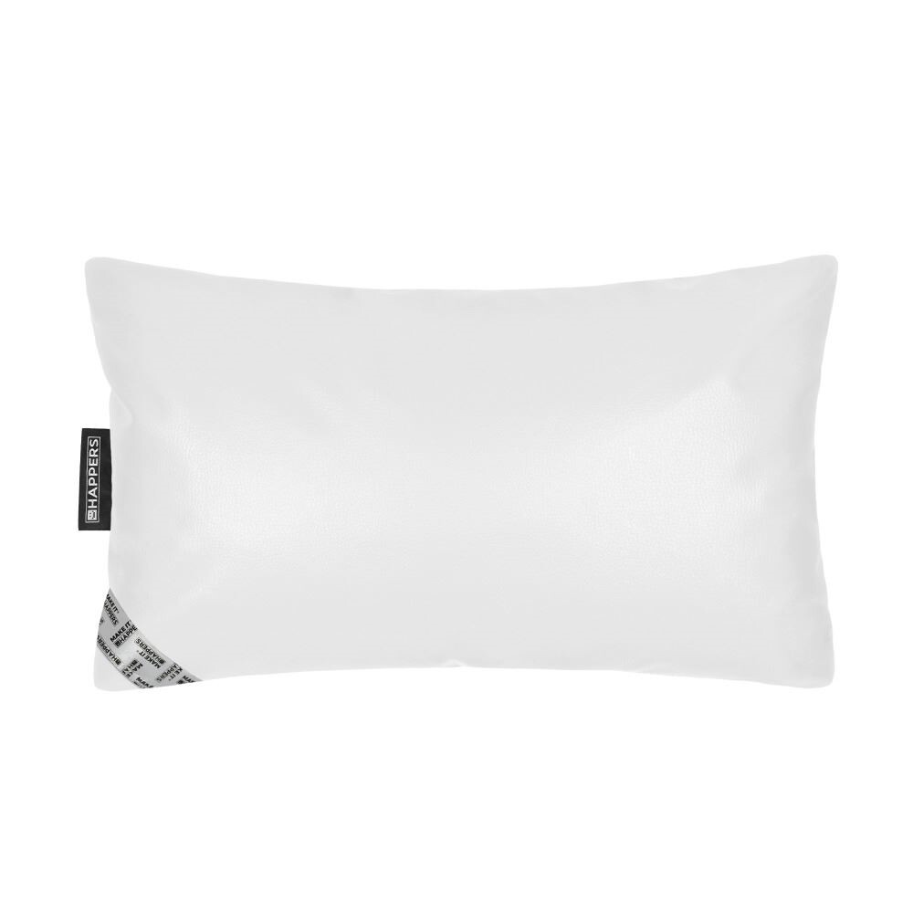 Cuscino in similpelle per esterni Bianco Happers (1)