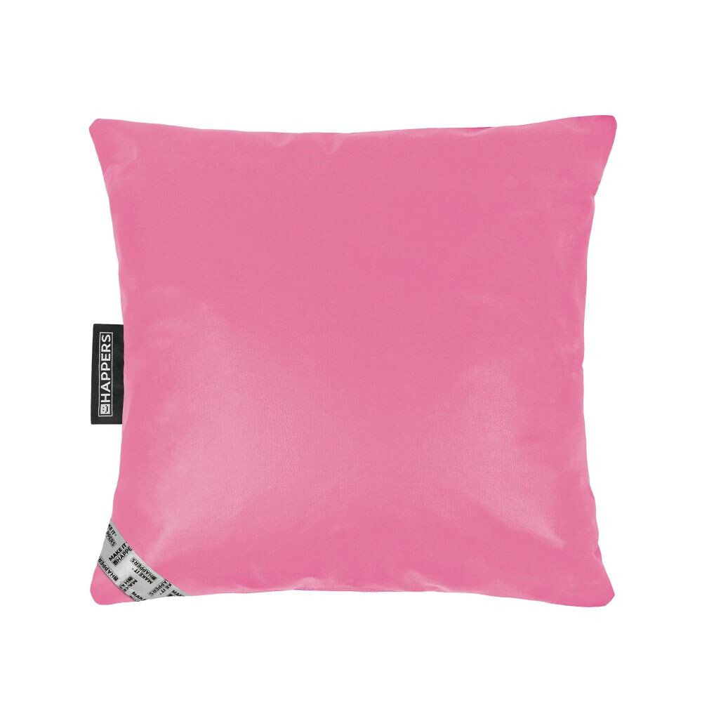 Cuscino in similpelle per esterni Rosa Happers (1)