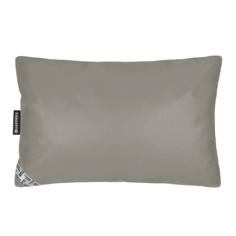 Cojín Polipiel Gris Claro Happers (1)