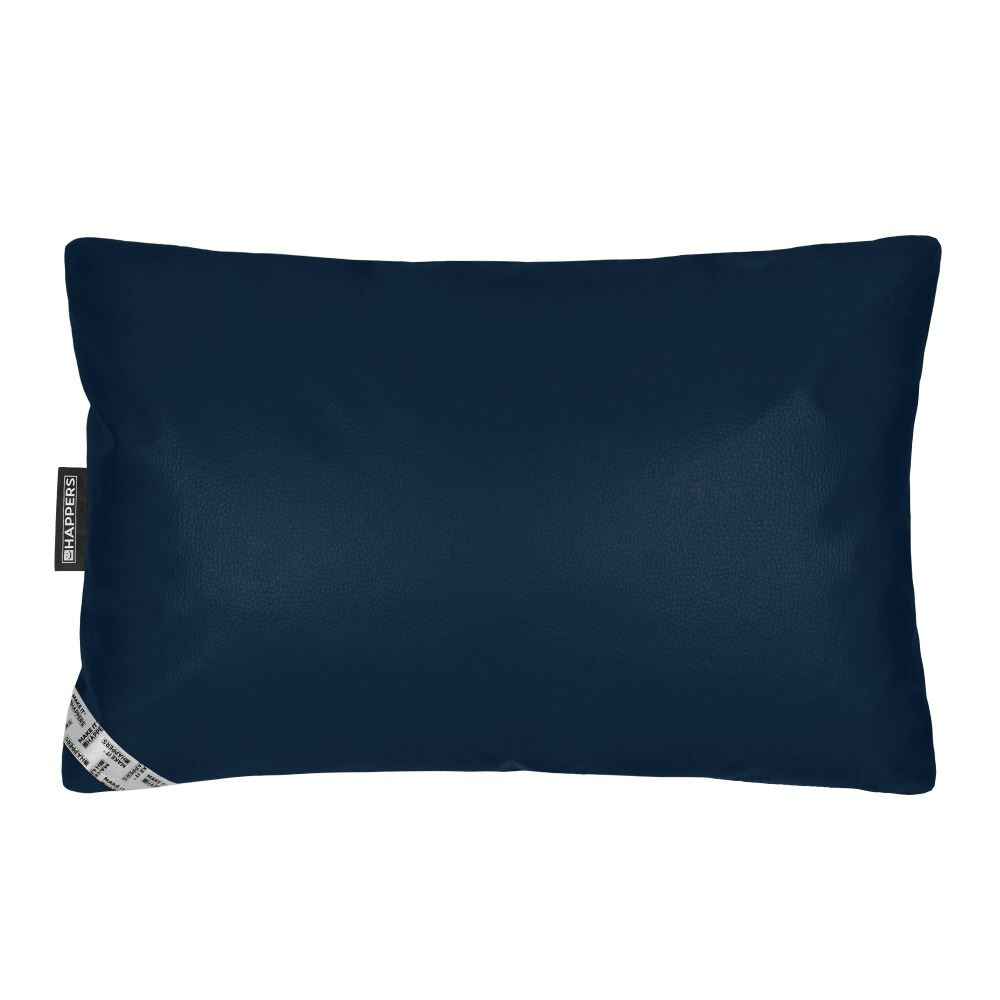 Cuscino in similpelle per esterni Blu scuro Happers (1)