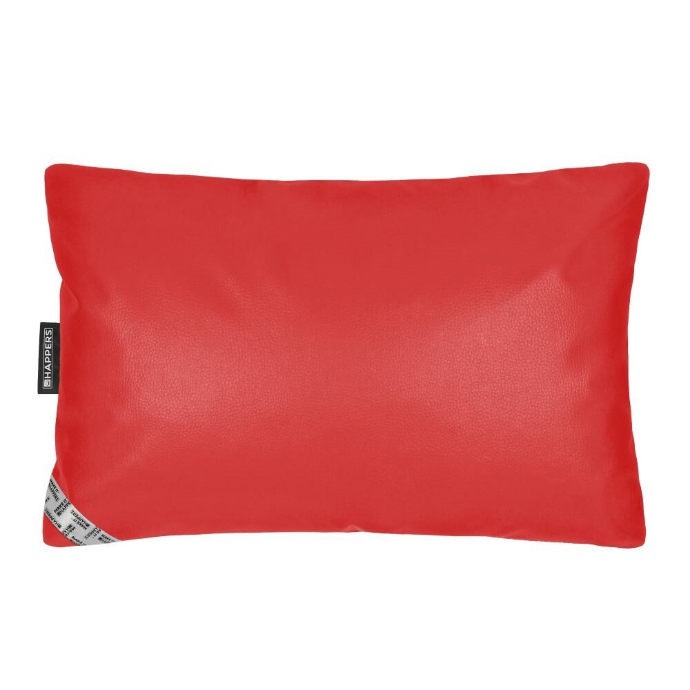 Cuscino in similpelle per esterni Rosso Happers (1)