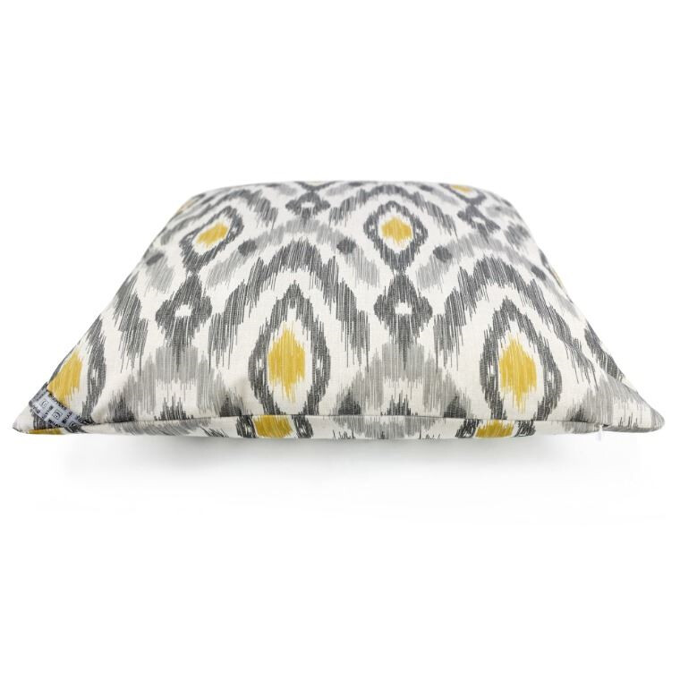 Cuscino Decorativo Esterno Etnico Naylim Senape/Grigio (3)