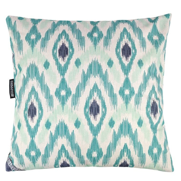 Cuscino Decorativo Esterno Etnico Naylim Turchese/Menta (1)