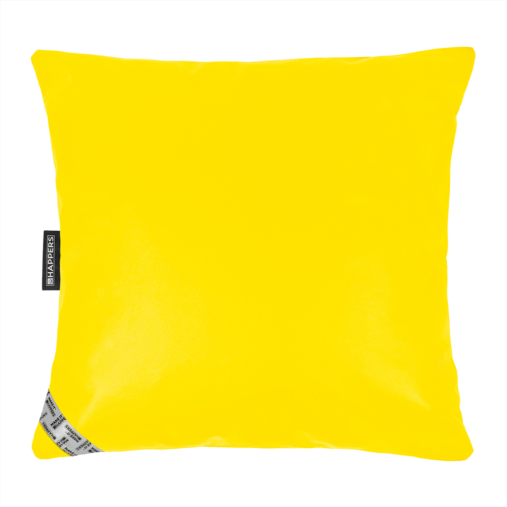 Cojín Polipiel Amarillo Happers (1)