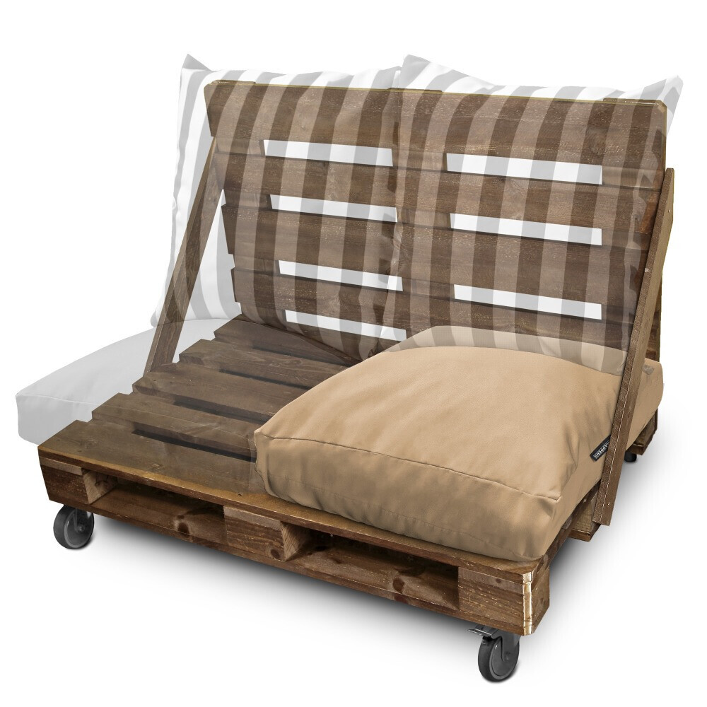 Cuscino da pavimento multiuso esterno Toldotex Beige (2)