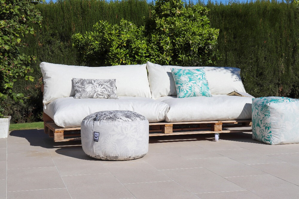 Cuscino decorativo Print Turchese (2)