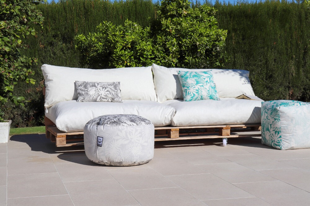 Cuscino decorativo Print Turchese (2)
