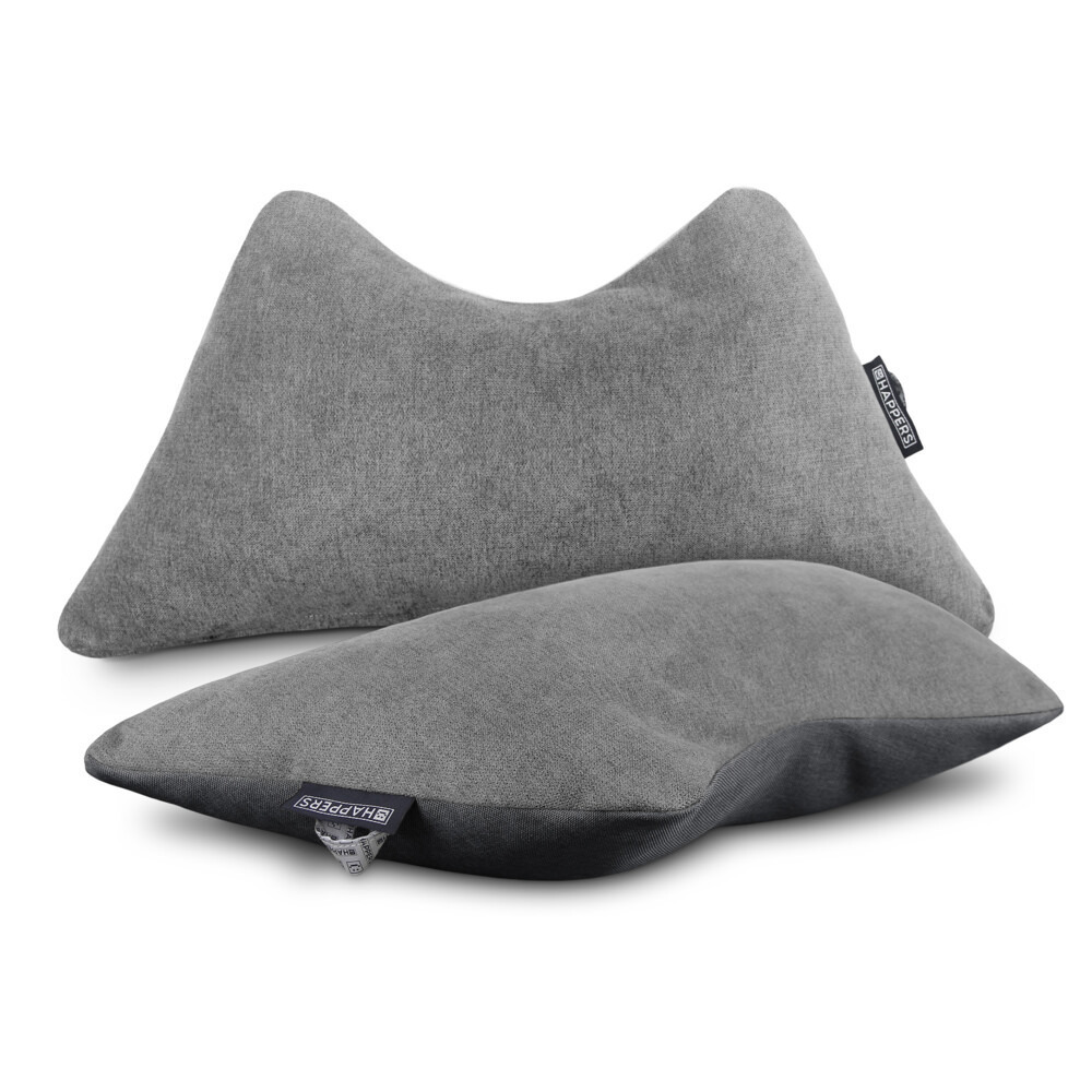 Cuscino multiuso Grigio lombare, cervicale, per le gambe e per la lettura. Confezione da 2 unità. ()