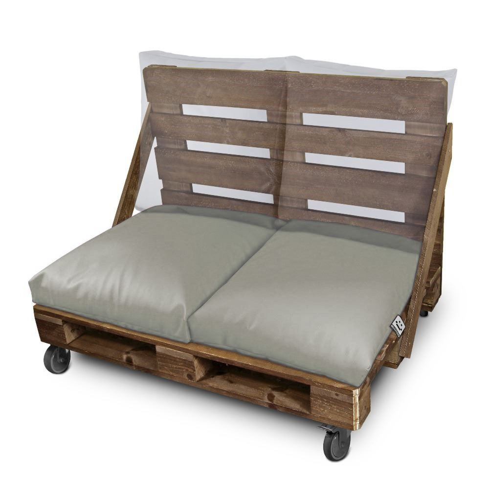 Cuscino multiuso da terra o schienale o sedile per pallet all'aperto Blu Happers (5)